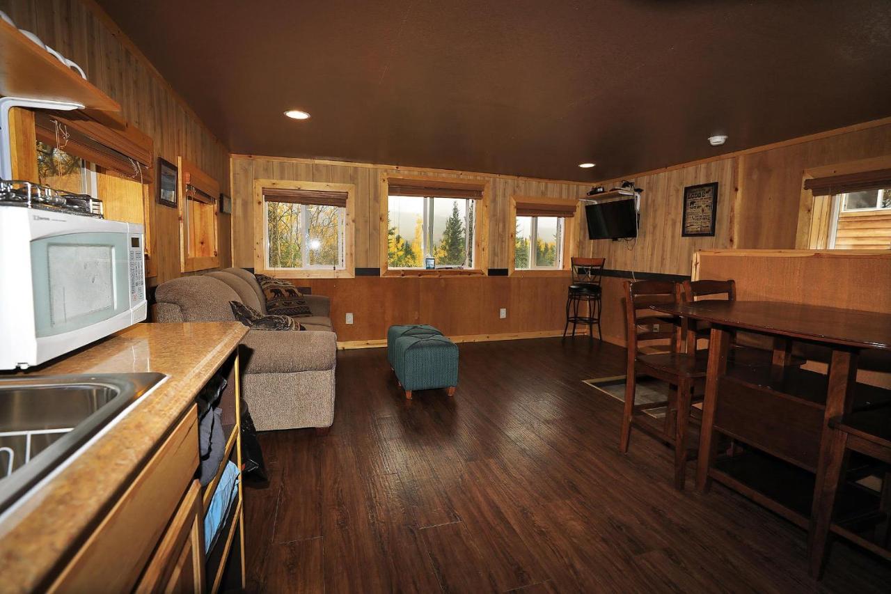 Denali Park View Family Log Cabin מראה חיצוני תמונה